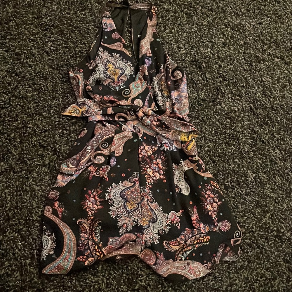 Express colorful romper, size 4